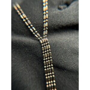 Silpada Sterling Silver Liquid Bead Tassel Necklace